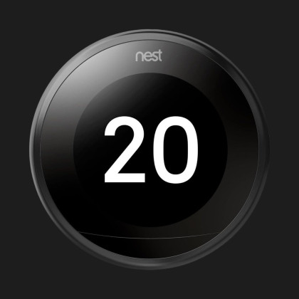 Термостат Google Nest Learning Thermostat Gen3 (Black) Калуше