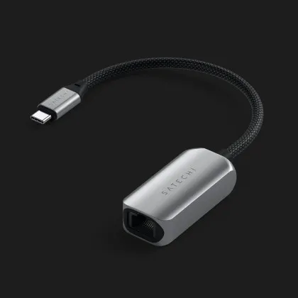 Перехідник Satechi USB-C 2.5 Gigabit Ethernet (ST-AE25M) (Space Gray) в Дрогобичі