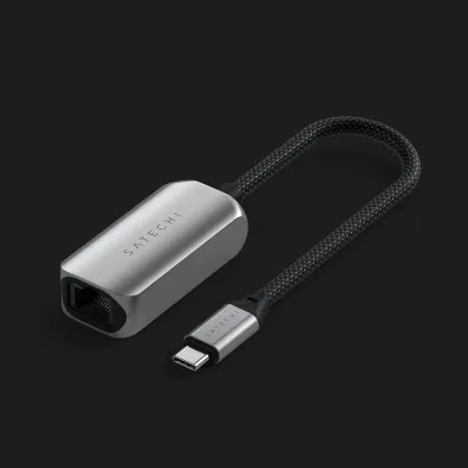 Перехідник Satechi USB-C 2.5 Gigabit Ethernet (ST-AE25M) (Space Gray) в Дрогобичі