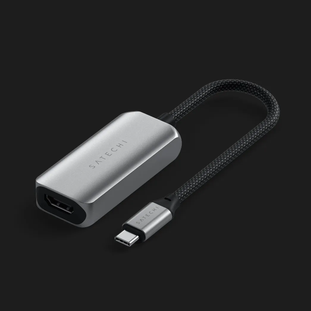 Переходник Satechi USB-C to HDMI 2.1 8K (ST-AC8KHM) (Space Gray)