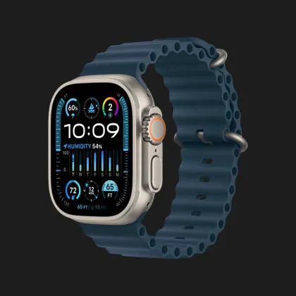 Ремінець Apple Ocean Band для Apple Watch 49/45/44/42 mm Ocean Band (Blue) в Дніпрі