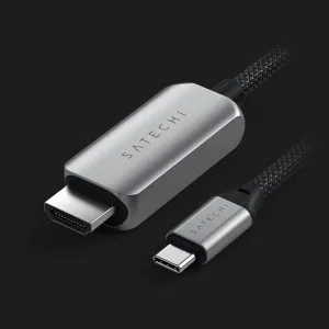 Кабель Satechi USB-C to HDMI 2.1 8K (1.8 m) (ST-YH8KCM) (Space Gray) в Сваляві