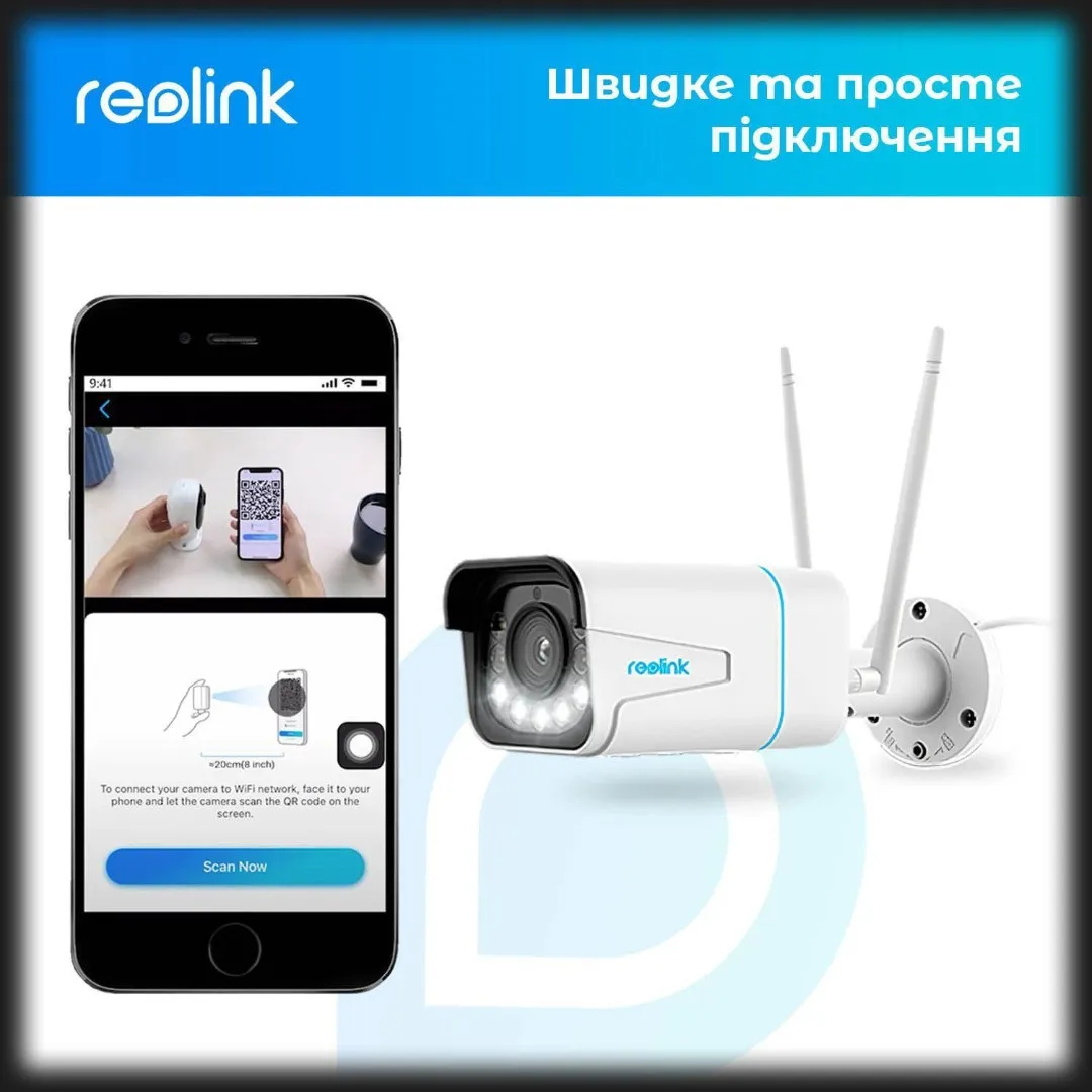 Купить IP камера Reolink RLC-511WA — цены ⚡, отзывы ⚡, характеристики — ЯБКО