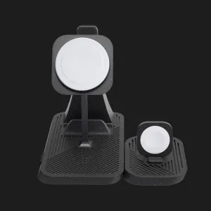 Беcпроводная зарядка Zens 4-in-1 Modular Wireless Charger with iPad Charging Stand (ZEAPM03/00) (Black)