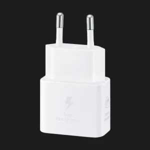 Блок живлення Samsung Adapter 25W Type-C (White) у Луцьк