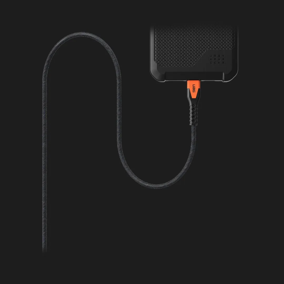 Кабель UAG Rugged Kevlar Type-C 60W 1.5m (Orange)