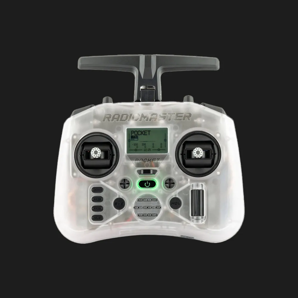 Пульт управління для дрона RadioMaster Pocket ELRS (Transparent)