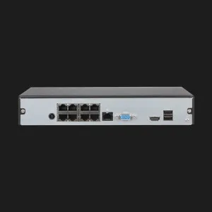 Відеореєстратор Dahua DHI-NVR1108HS-8P-S3/H (8 каналів) (Black) в Сваляві