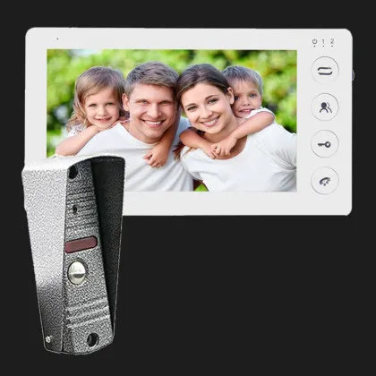 Комплект відеодомофону SEVEN DP-7574 KIT (White) у Запоріжжі