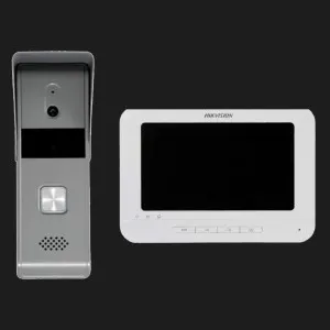 Комплект видеодомофона Hikvision DS-KIS203T (White) в Александрии