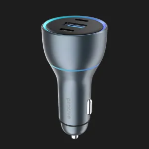 Автомобильное зарядное устройство Proove Super Charge 130W (2 Type-C + USB) (Blue) в Хмельницком
