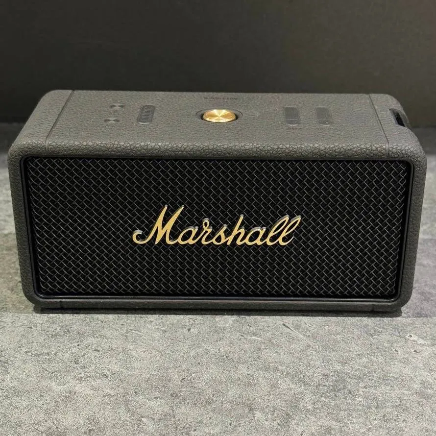 Акустика Marshall Portable Speaker Middleton (Black and Brass)