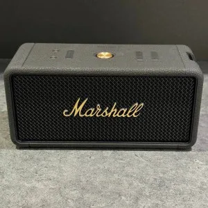 Акустика Marshall Portable Speaker Middleton (Black and Brass) (Уценка)