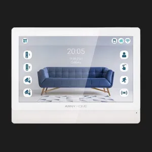 Видеодомофон Arny AVD-950A 2MPX Wi-Fi (White) в Дрогобыче