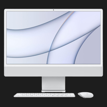 Apple iMac 24 with Retina 4.5K, 512GB, 8 CPU / 8 GPU (Silver) (MGPD3) в Кропивницькому
