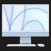 Apple iMac 24 with Retina 4.5K, 2TB, 8 CPU / 8 GPU (Blue) (Z12X000LY)