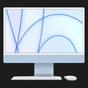 Apple iMac 24 with Retina 4.5K, 1TB, 8 CPU / 8 GPU (Blue) (MJVN3)