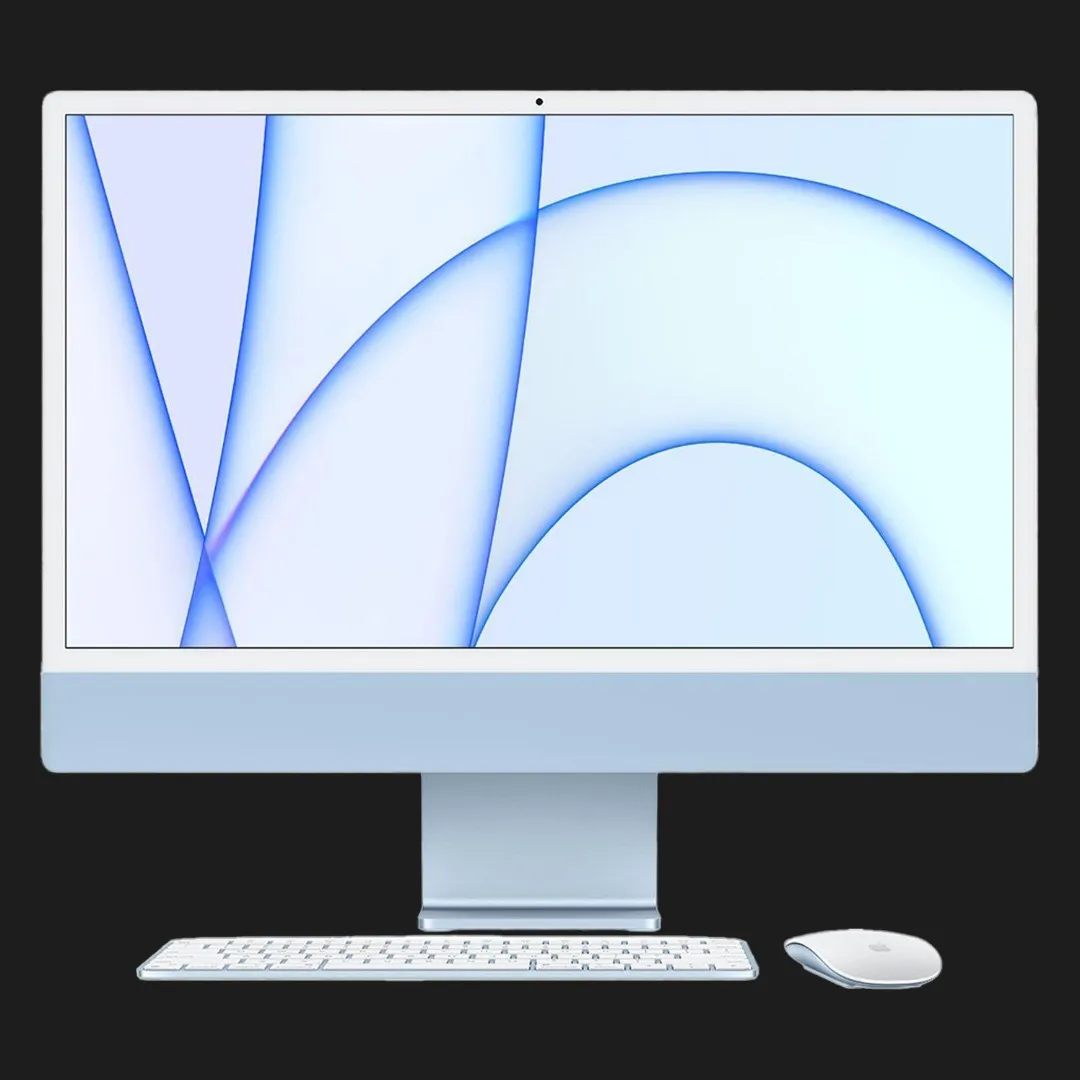 Apple iMac 24 with Retina 4.5K, 512GB, 8 CPU / 8 GPU (Blue) (Z12X000LU / Z12W000NU / Z12X00061)