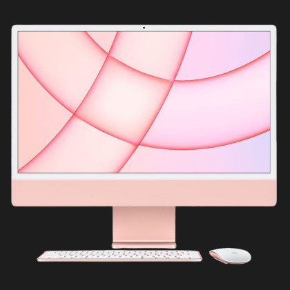 Apple iMac 24 with Retina 4.5K, 512GB, 8 CPU / 8 GPU (Pink) (MGPN3) в Броварах