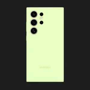 Чехол Samsung Silicone Case для Samsung Galaxy S24 Ultra (Lime) в Хмельницком