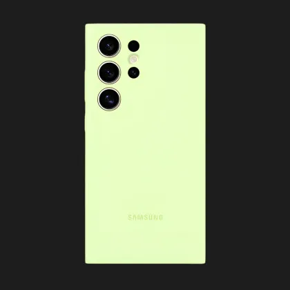 Чохол Samsung Silicone Case для Samsung Galaxy S24 Ultra (Lime)