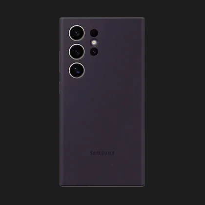 Чохол Samsung Silicone Case для Samsung Galaxy S24 Ultra (Dark Violet)