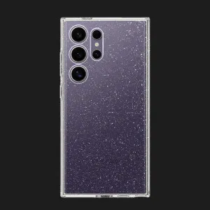 Чехол Spigen Liquid Crystal Glitter для Samsung Galaxy S24 Ultra (Crystal Quartz) в Луцке