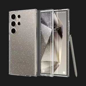 Чехол Spigen Liquid Crystal Glitter для Samsung Galaxy S24 Ultra (Crystal Quartz) в Луцке