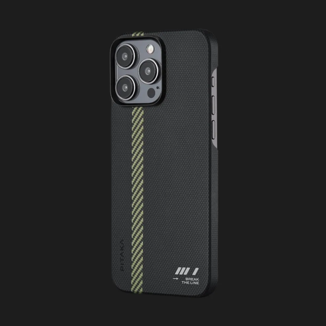 Чохол Pitaka MagEZ Case 5 для iPhone 15 Pro (Break The Line)