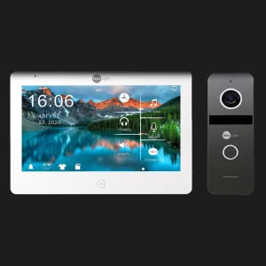 Комплект відеодомофону Neolight Mezzo HD WiFi / Solo FHD (Graphite) в Сваляві