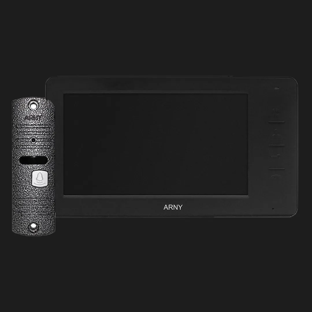 Комплект відеодомофону Arny AVD-7006 (Black/Grey)