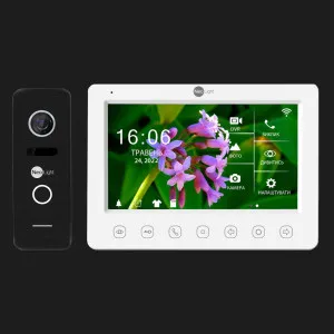 Комплект відеодомофону Neolight NeoKIT HD + WiFi (Black) в Сваляві