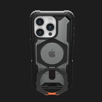 Чохол UAG Armor Plasma MagSafe XTE для Iphone 15 Pro (Black/Orange) в Кам'янці - Подільскому