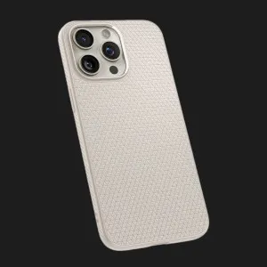 Чехол Spigen Liquid Air для iPhone 15 Pro Max (Natural Titanium) в Хмельницком