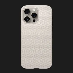 Чехол Spigen Liquid Air для iPhone 15 Pro Max (Natural Titanium) в Хмельницком