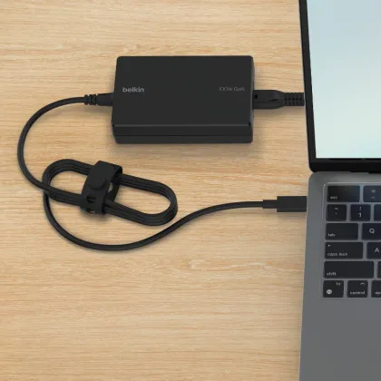 Зарядное устройство Belkin 100W USB-С GAN PD PPS, USB-C (2,5 м) (Black) Запорожья
