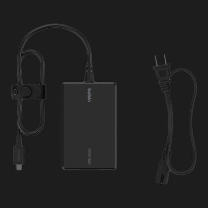 Зарядний пристрій Belkin 100W USB-С GAN PD PPS, USB-C (2,5 м) (Black) в Полтаві
