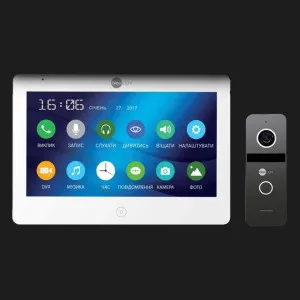 Комплект відеодомофону  Neolight NeoKIT IP PRO WF 10 (White/Graphite) в Сваляві