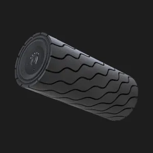 Масажний циліндр Theragun Wave Roller (Black) в Бродах