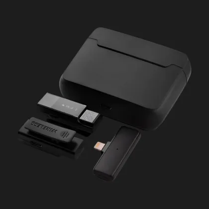Бездротовий петличний мікрофон S16S Dual IOS (Black) в Дубно