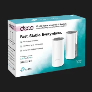 WiFi Mesh система TP-Link Deco E4 2-pack (White) в Бродах