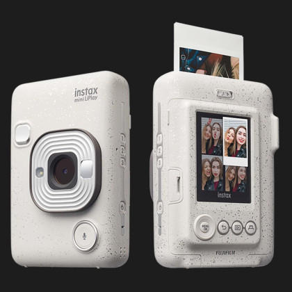 Фотокамера Fujifilm INSTAX Mini LiPlay (Stone White)