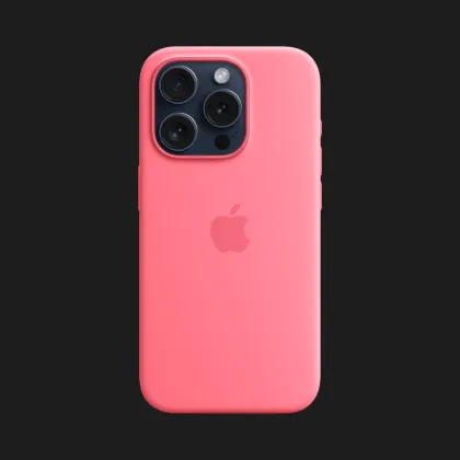 Чехол Apple Silicone Case with Magsafe для iPhone 15 Pro Max (Pink) в Ровно