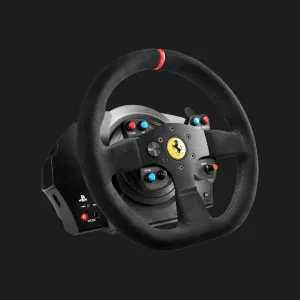 Комплект (кермо, педалі) Thrustmaster T300 RS Ferrari Integral RW Alcantara edition PS5/PC/PS4 (Black) (EU) в Бродах