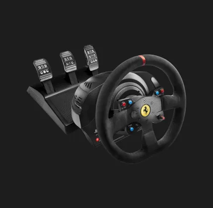Комплект (руль, педали) Thrustmaster T300 Ferrari Integral RW Alcantara edition PS5/PC/PS4 (Black) (UA)