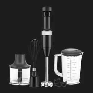 Блендер погружной KitchenAid с аксессуарами (Black Matte) в Дрогобыче