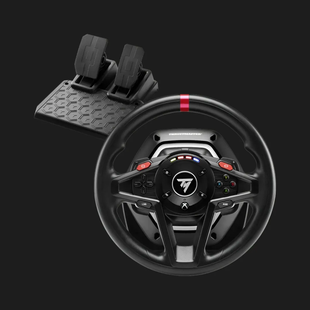 Комплект (кермо, педалі) Thrustmaster T128 Xbox/PC (Black) (EU)