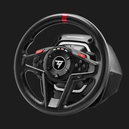Комплект (кермо, педалі) Thrustmaster T128 PS5/PC (Black) у Запоріжжі
