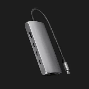 Адаптер Satechi USB-C Multiport Adapter 8K with Ethernet V3 (Space Gray) в Херсоне