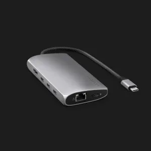 Адаптер Satechi USB-C Multiport Adapter 8K with Ethernet V3 (Space Gray) в Херсоне